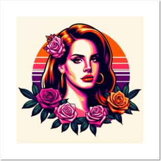 Lana Del Rey - Sunsets and Roses Posters and Art